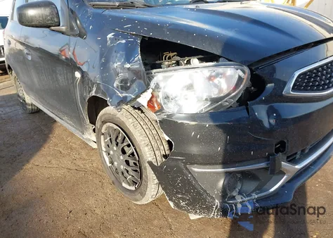 2018 Mitsubishi Mirage Es из США, поврежденный, VIN ML32A3HJ0JH013731